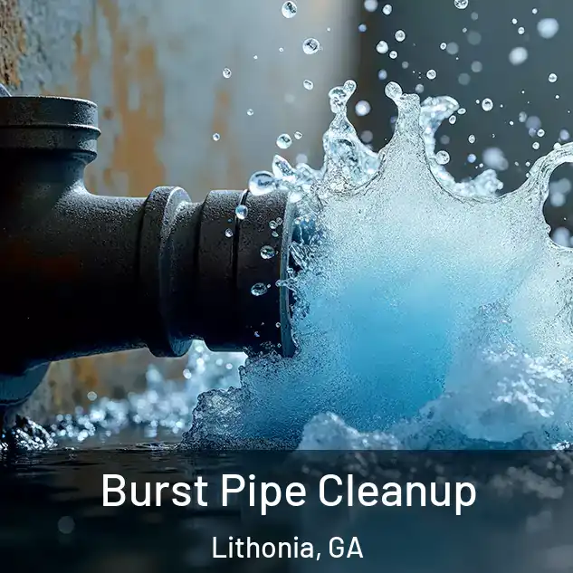  Burst Pipe Cleanup Lithonia, GA