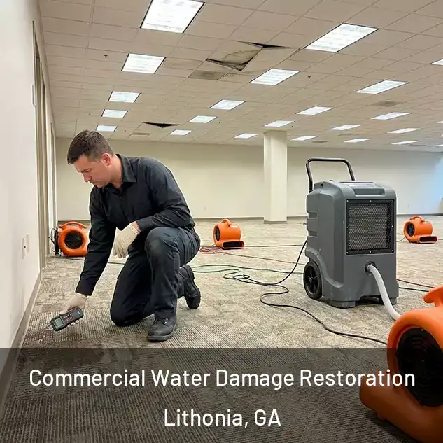  Commercial Water Damage Restoration Lithonia, GA