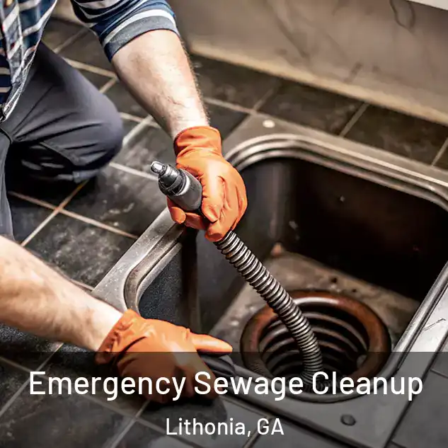  Emergency Sewage Cleanup Lithonia, GA