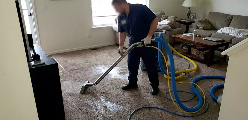 Flooded Basement Carpet Cleanup Lithonia 