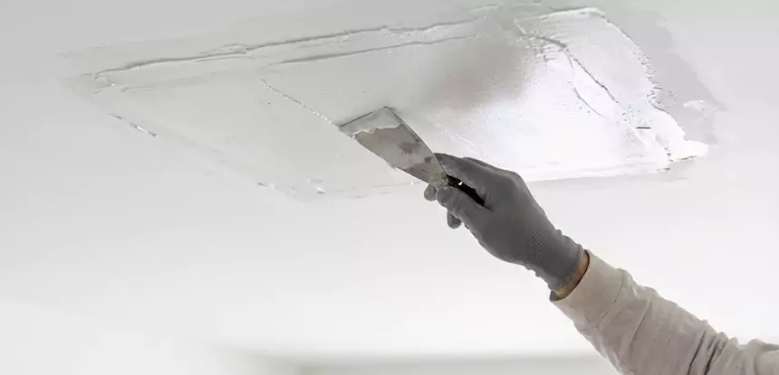 Ceiling Sagging Water Damage Repair Lithonia