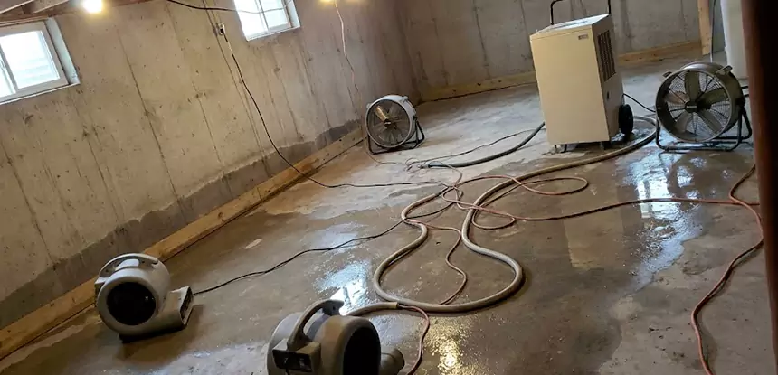 Large-Scale Water Damage Cleanup in Lithonia
