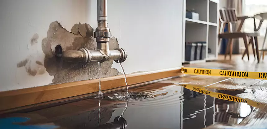 Burst Pipe Cleanup in Lithonia