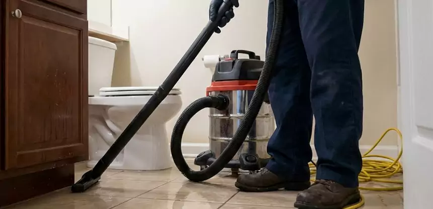 Fix Bathroom Floor Water Damage Lithonia