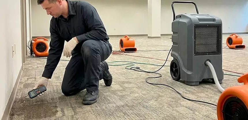 Drying Carpet Padding After Flood in Lithonia