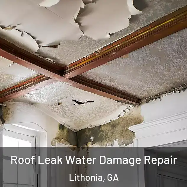  Roof Leak Water Damage Repair Lithonia, GA