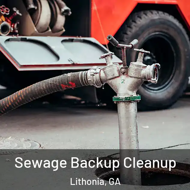 Sewage Backup Cleanup Lithonia, GA